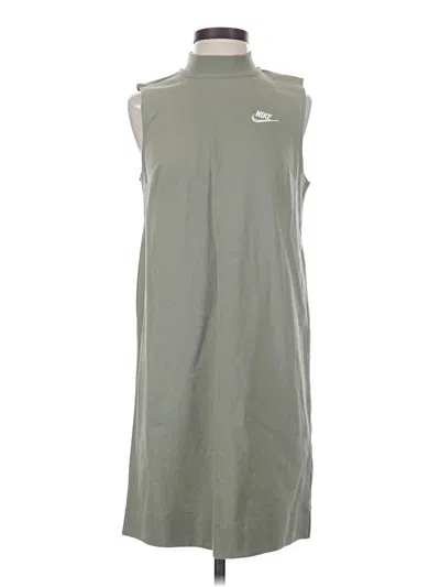 Pre-owned Nike Casual Dress In Gray