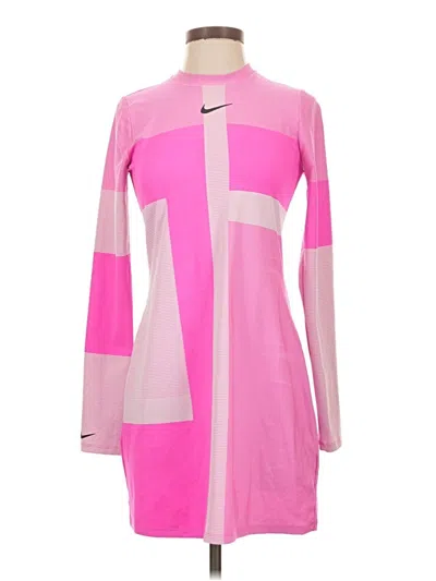 Pre-owned Nike Casual Dress In Pink