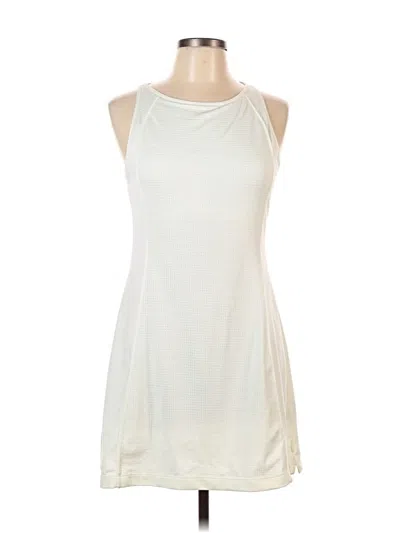 Pre-owned Nike Casual Dress In White