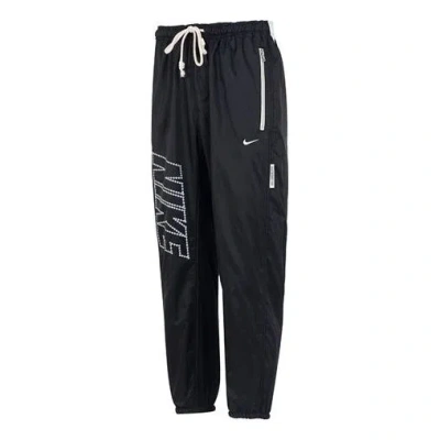 Nike Casual  Elastic Waistband Sports Pants Men's Black