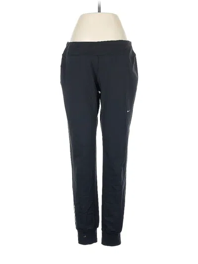 Pre-owned Nike Casual Pants In Black
