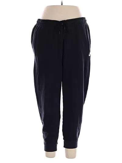 Pre-owned Nike Casual Pants In Black