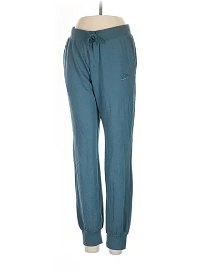 Pre-owned Nike Casual Pants In Blue