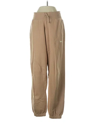 Pre-owned Nike Casual Pants In Brown