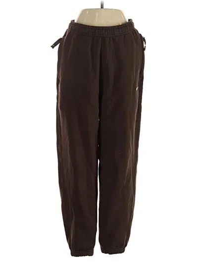 Pre-owned Nike Casual Pants In Brown