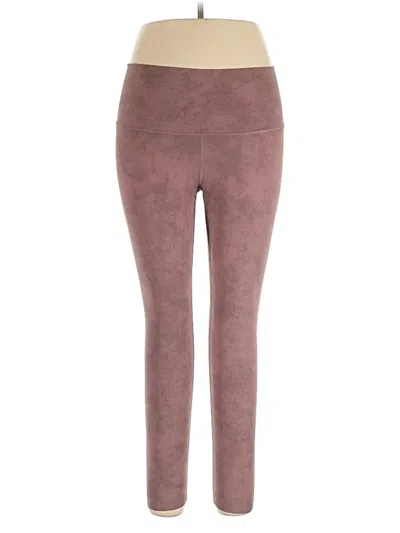 Pre-owned Nike Casual Pants In Burgundy