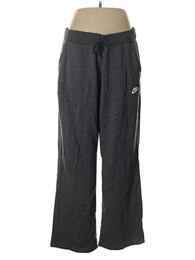 Pre-owned Nike Casual Pants In Gray