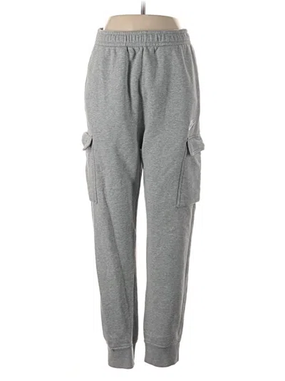 Pre-owned Nike Casual Pants In Gray