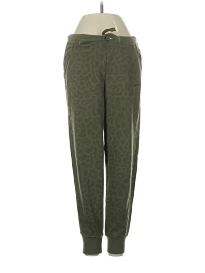 Pre-owned Nike Casual Pants In Green