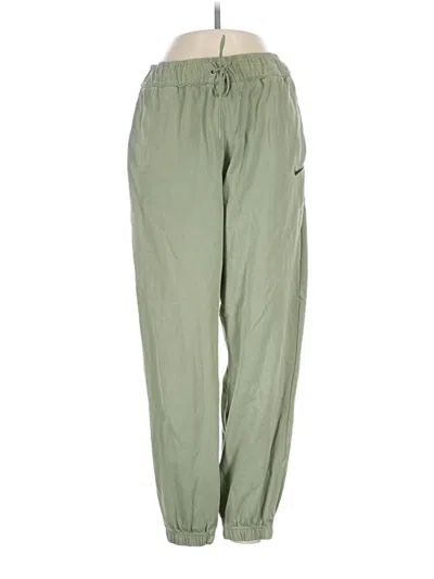 Pre-owned Nike Casual Pants In Green