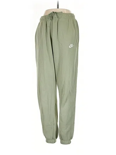 Pre-owned Nike Casual Pants In Green