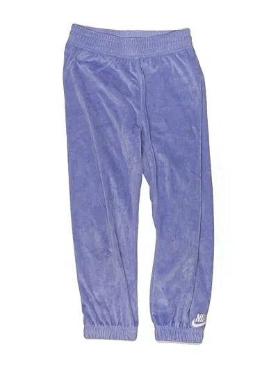 Pre-owned Nike Kids' Casual Pants In Purple