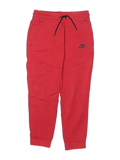 Pre-owned Nike Kids' Casual Pants In Red