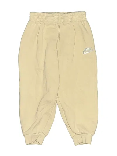 Pre-owned Nike Kids' Casual Pants In Tan