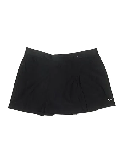 Pre-owned Nike Casual Skirt In Black