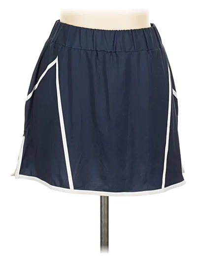 Pre-owned Nike Casual Skirt In Blue