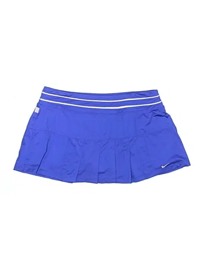 Pre-owned Nike Casual Skirt In Blue