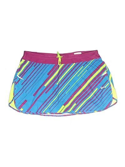 Pre-owned Nike Casual Skirt In Blue