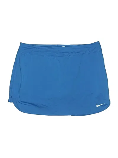 Pre-owned Nike Casual Skirt In Blue