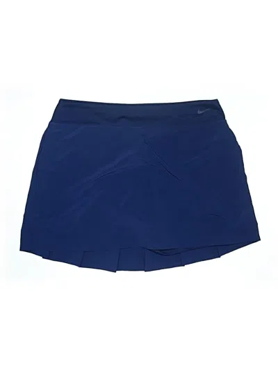 Pre-owned Nike Casual Skirt In Blue