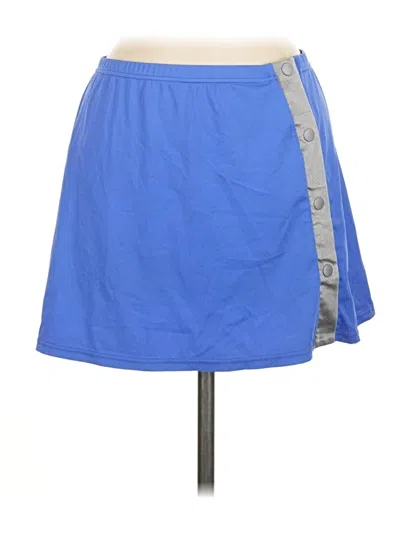Pre-owned Nike Casual Skirt In Blue