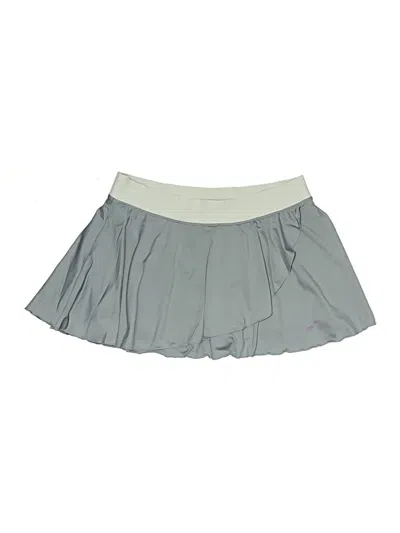 Pre-owned Nike Casual Skirt In Gray