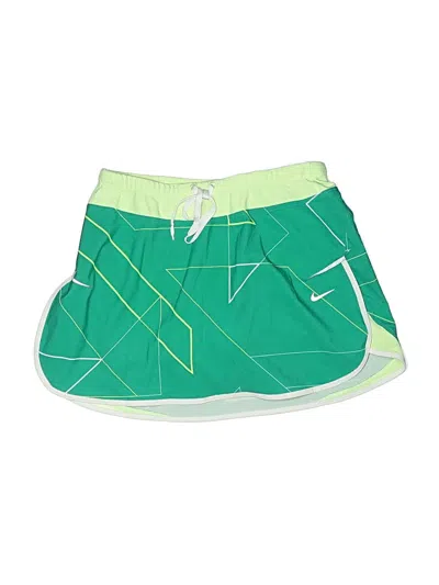 Pre-owned Nike Casual Skirt In Green