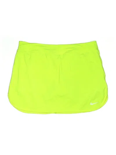 Pre-owned Nike Casual Skirt In Green