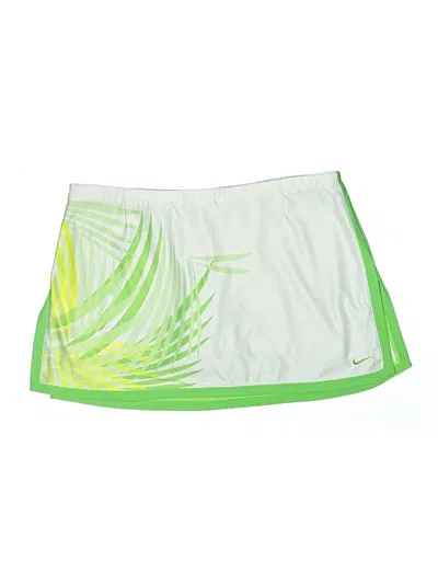 Pre-owned Nike Casual Skirt In Green