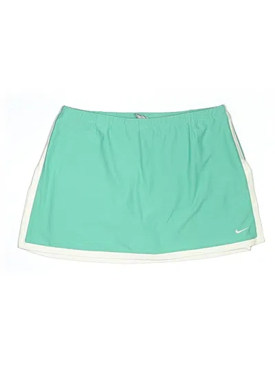 Pre-owned Nike Casual Skirt In Green