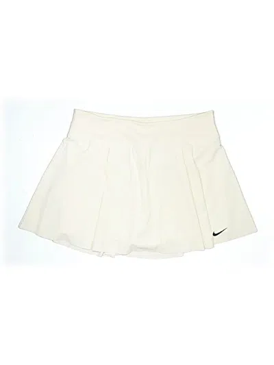 Pre-owned Nike Casual Skirt In Ivory