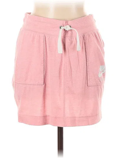 Pre-owned Nike Casual Skirt In Pink