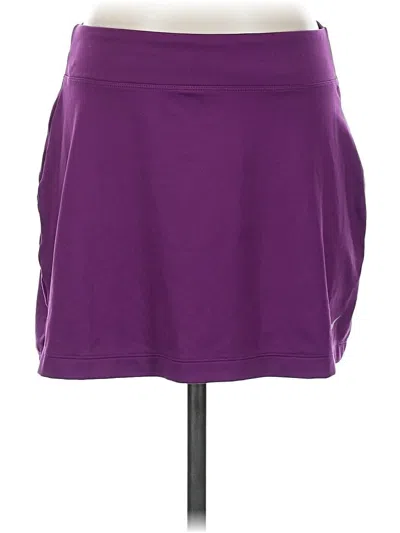 Pre-owned Nike Casual Skirt In Purple