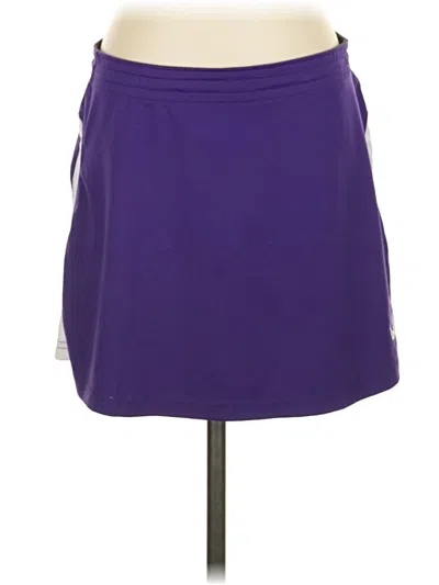 Pre-owned Nike Casual Skirt In Purple