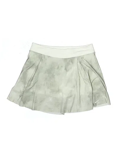 Pre-owned Nike Casual Skirt In Silver