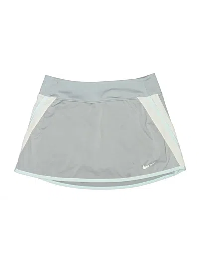 Pre-owned Nike Casual Skirt In Silver