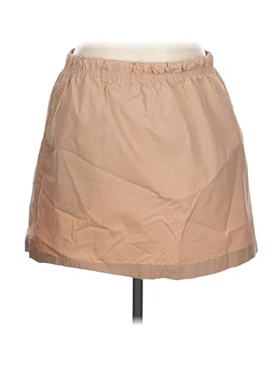 Pre-owned Nike Casual Skirt In Tan