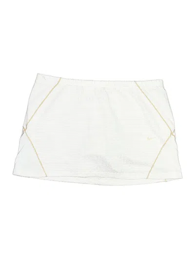 Pre-owned Nike Casual Skirt In White
