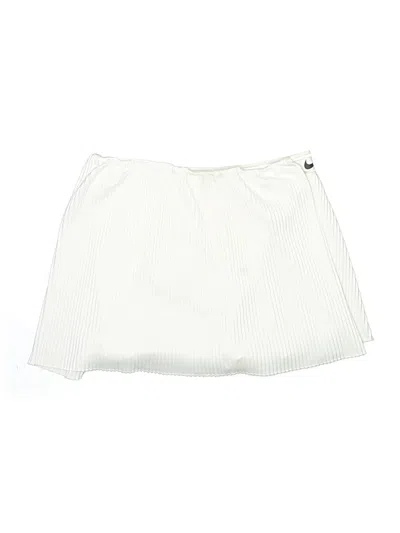 Pre-owned Nike Casual Skirt In White