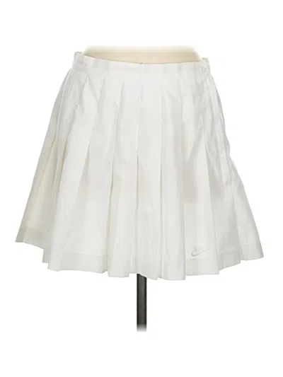 Pre-owned Nike Casual Skirt In White