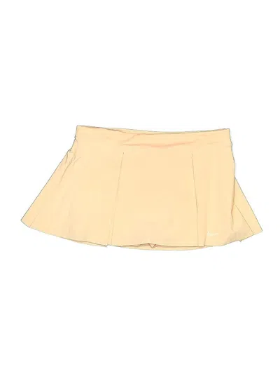 Pre-owned Nike Casual Skirt In Yellow