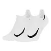 Nike Casual Sports Breathable Running Socks 2 Pairs White