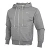Nike Casual Sports Knit Cardigan Hooded Jacket Light Grey In Gray