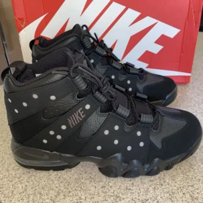 Pre-owned Nike Cb Air Max2 94 Retro Mens Sneakers Size 10 Dc1411 001 Black Dark Charcoal In Gray