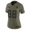Nike Ceedee Lamb Olive Dallas Cowboys 2025 Salute To Service Limited Jersey In Green