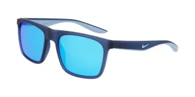 Nike Chak M Dz7373 434 Men's Sunglasses Blue Size 54 In Purple