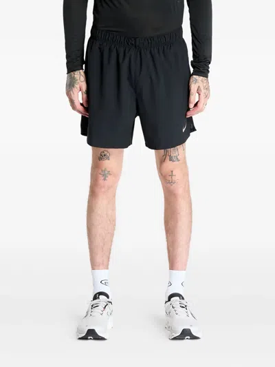 Nike Challenger Brief-lined Shorts In Blue