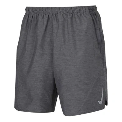 Nike Challenger Unlined Running Quick Dry Shorts Gray