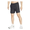 Nike Challenger7 Brief Running Shorts Smoke Grey Gray In Black