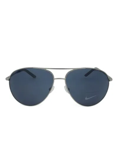 Nike Chance Pilot-frame Sunglasses In Blue